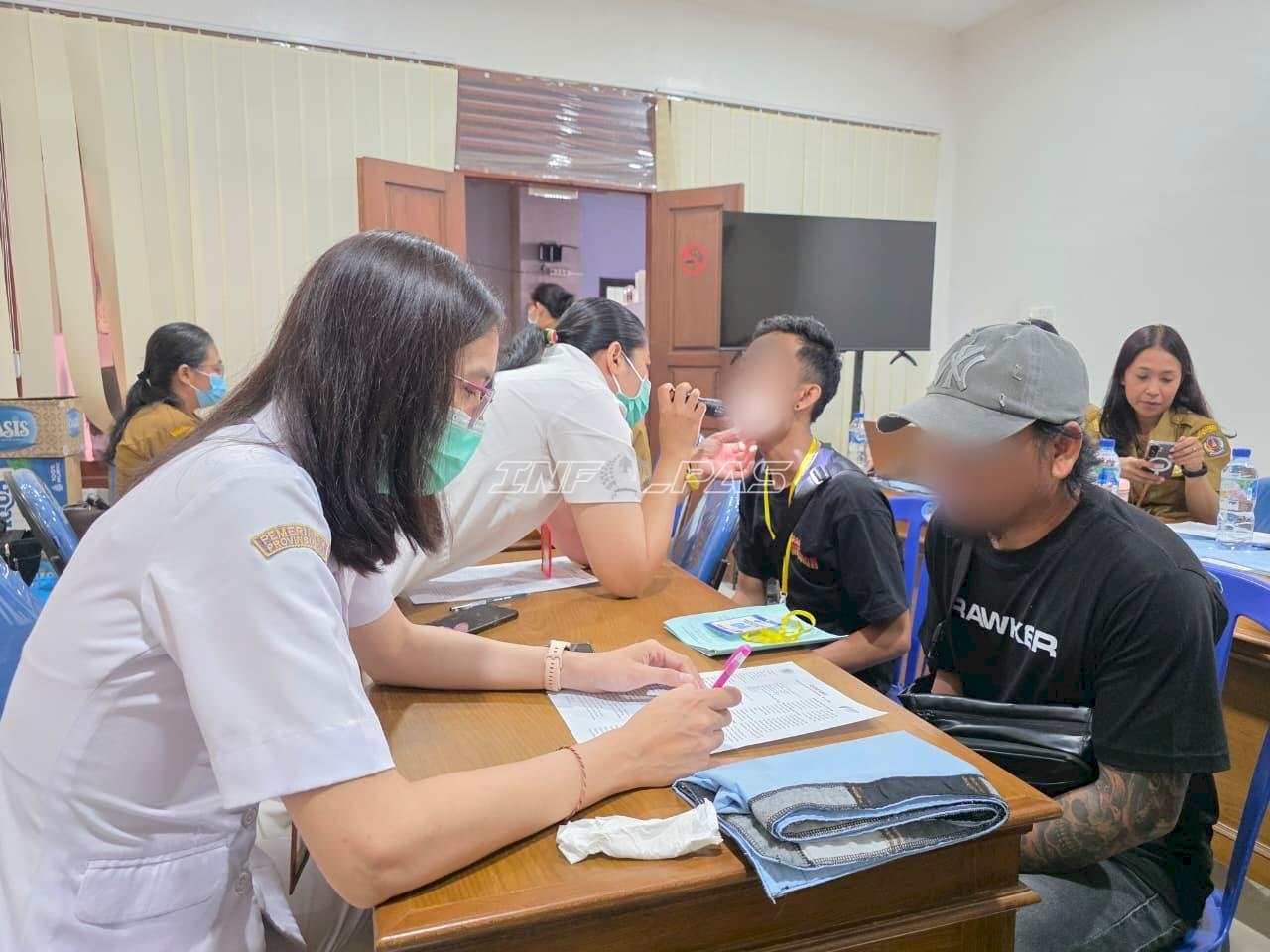 Bapas Denpasar Gandeng Puskesmas Gelar Cek Kesehatan Gratis bagi Klien Pemasyarakatan