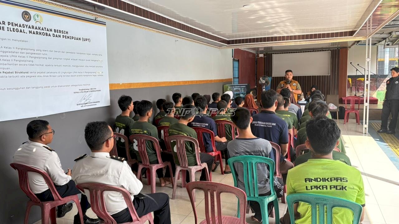 LPKA Pangkalpinang Gandeng Densus 88 Edukasi Bahaya Radikalisme pada Anak Binaan