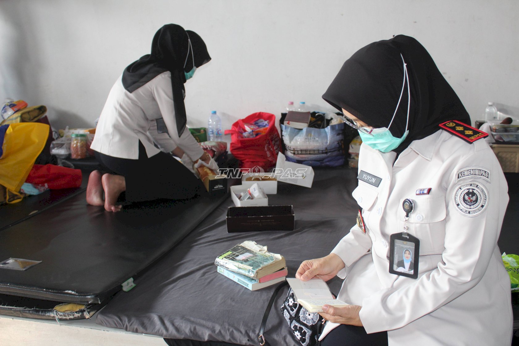 Rutan Perempuan Surabaya Gelar Razia Sore Tak Terduga di Blok Hunian