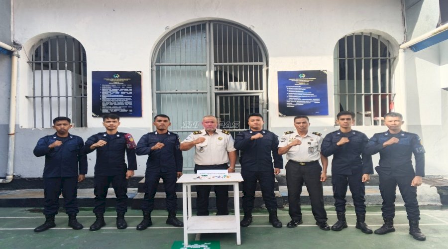 Deteksi Dini Gangguan Kamtib, Lapas Bandanaira Sisir Blok Hunian Warga Binaan