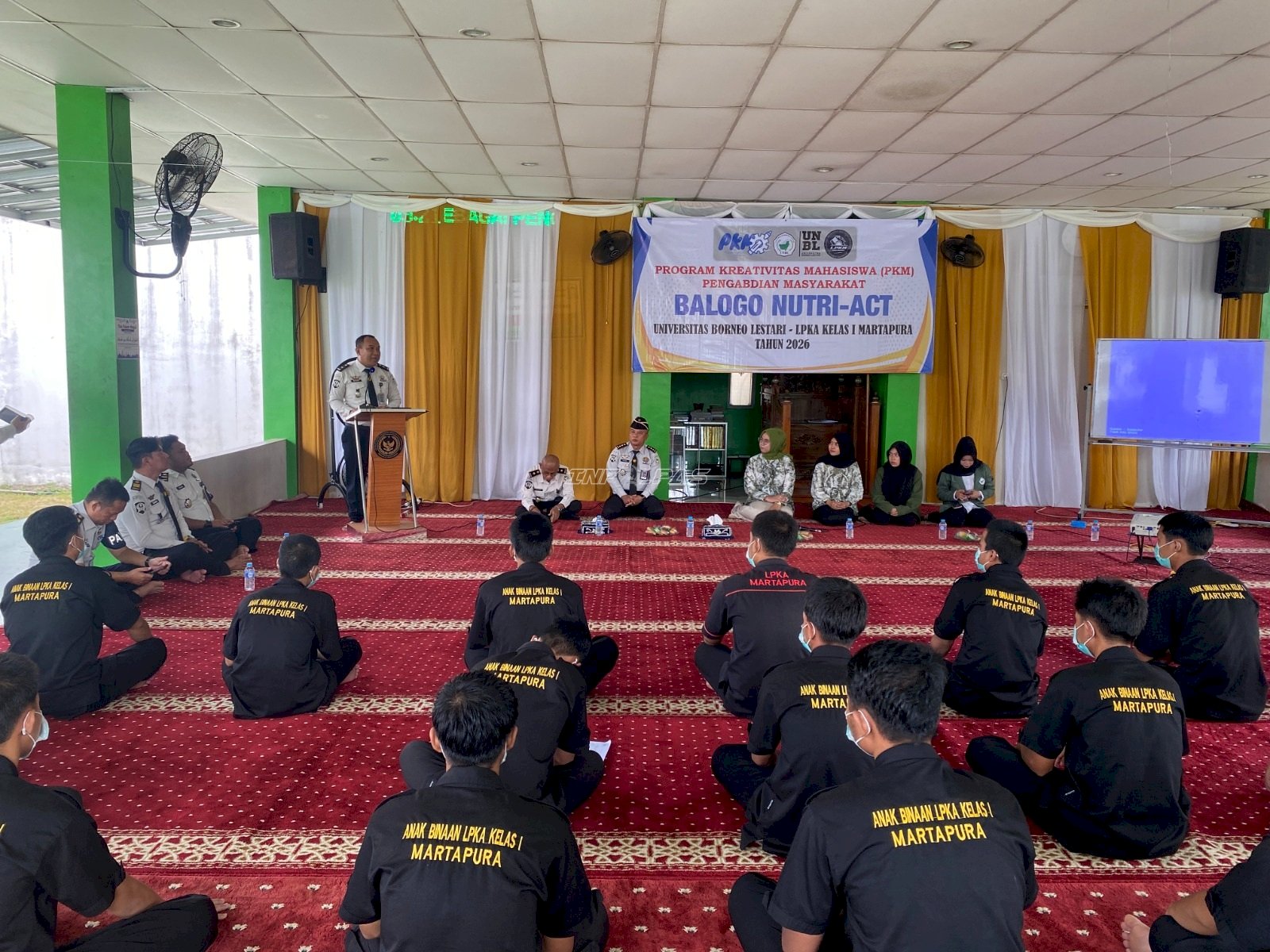 LPKA Martapura Gandeng Universitas Borneo Lestari, Edukasi Hukum dan Gizi Lewat Permainan BALOGO NUTRI-ACT