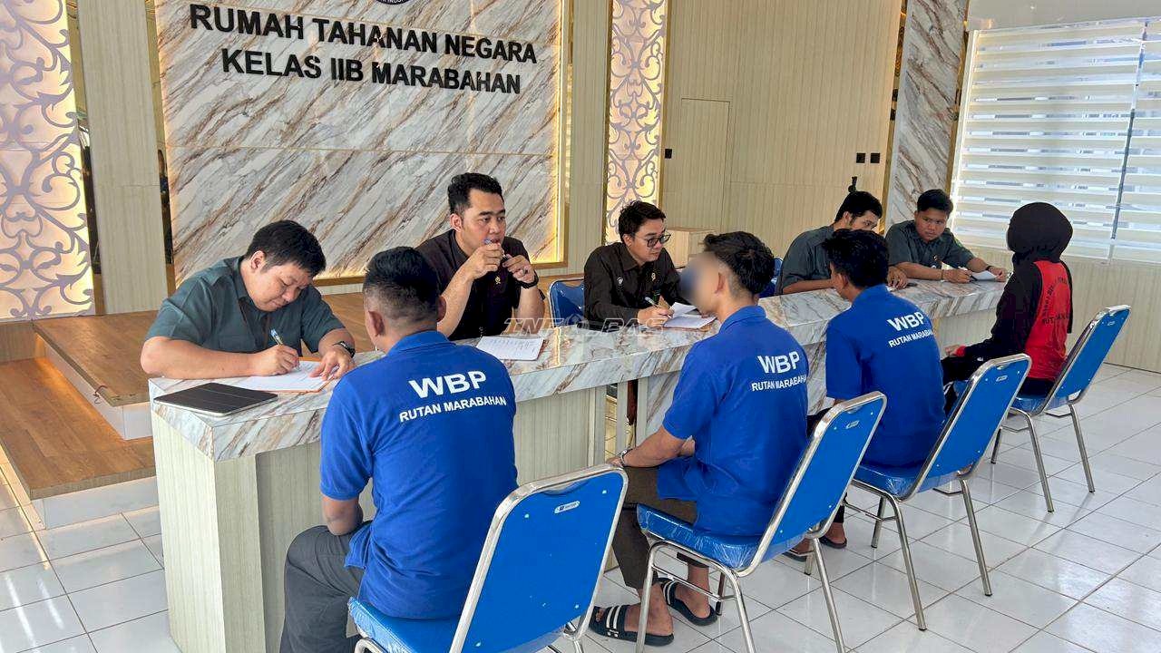 Rutan Marabahan Terima Kunjungan Hakim Wasmat PN Barito Kuala Tinjau Kondisi Warga Binaan