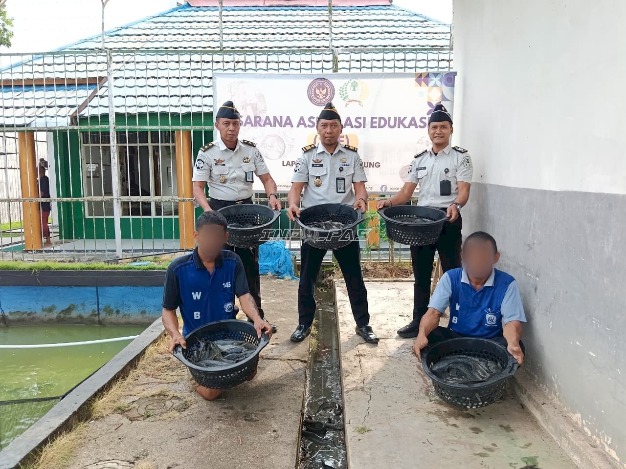 Panen 30 Kg Lele, Lapas Tanjung Wujudkan Kemandirian Pangan Berkelanjutan