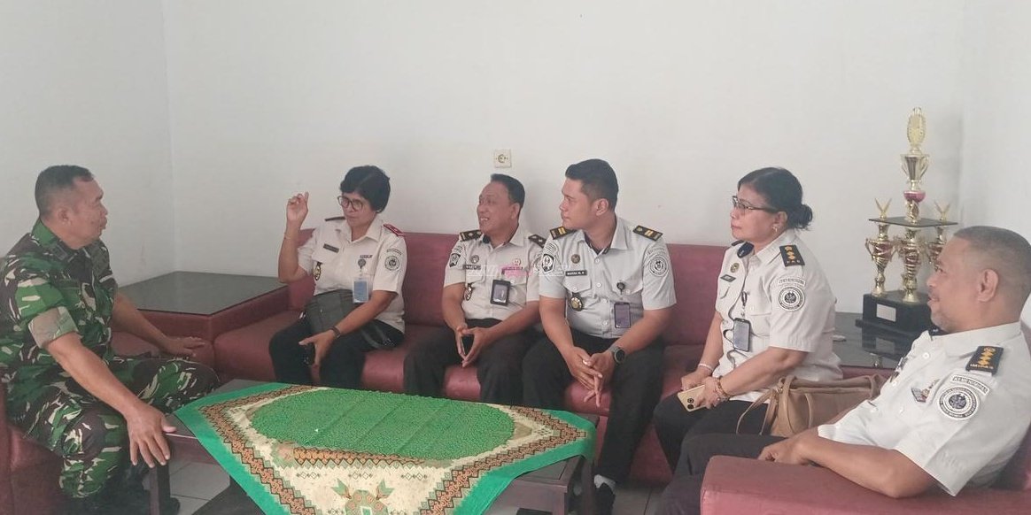 Bapas Ambon Perkuat Kelayanan Binter melalui Kerja Sama dengan Koramil dan Polsek Baguala