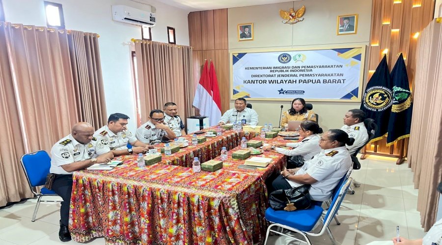 Pemasyarakatan Papua Barat Perkuat Layanan Kesehatan Warga Binaan, Dorong Pembentukan Klinik di Seluruh UPT