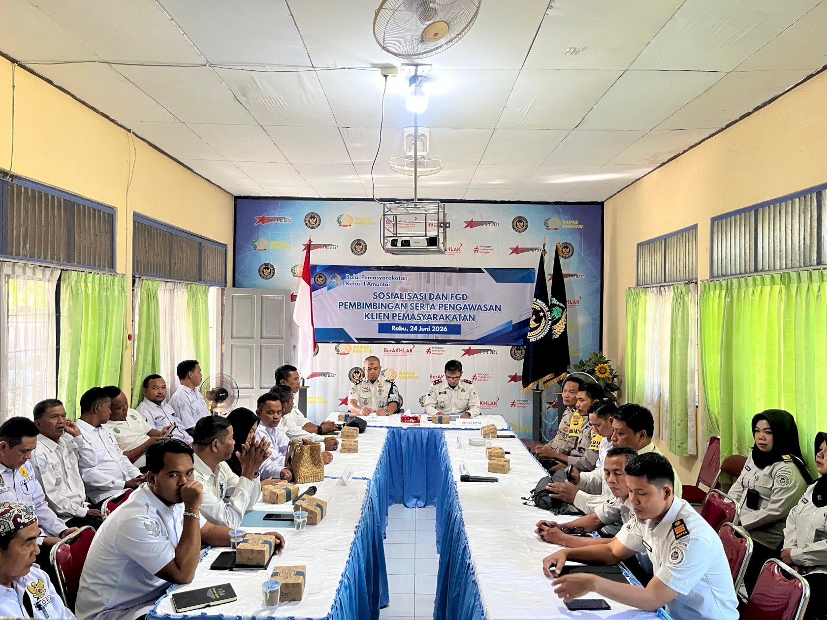 Bapas Amuntai Perkuat Jejaring Pengawasan dan Pembimbingan Klien Pemasyarakatan