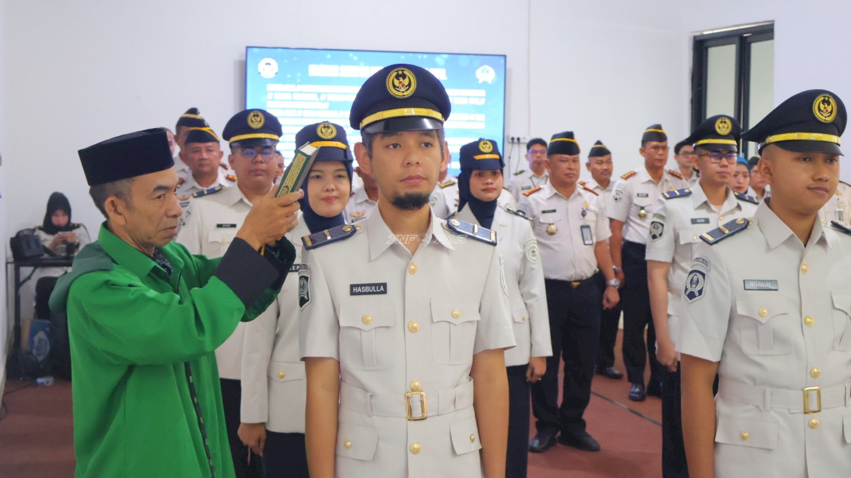 10 PNS Resmi Dilantik, Kakanwil Ditjenpas Kalsel Minta Jaga Marwah Pemasyarakatan