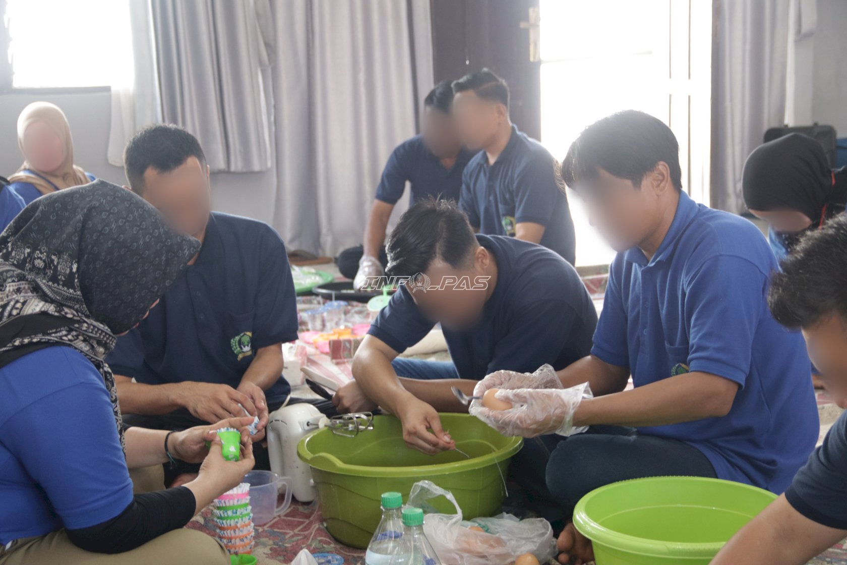 Warga Binaan Rutan Pelaihari Ikuti Pendidikan Kesetaraan Berbasis Keterampilan Tata Boga
