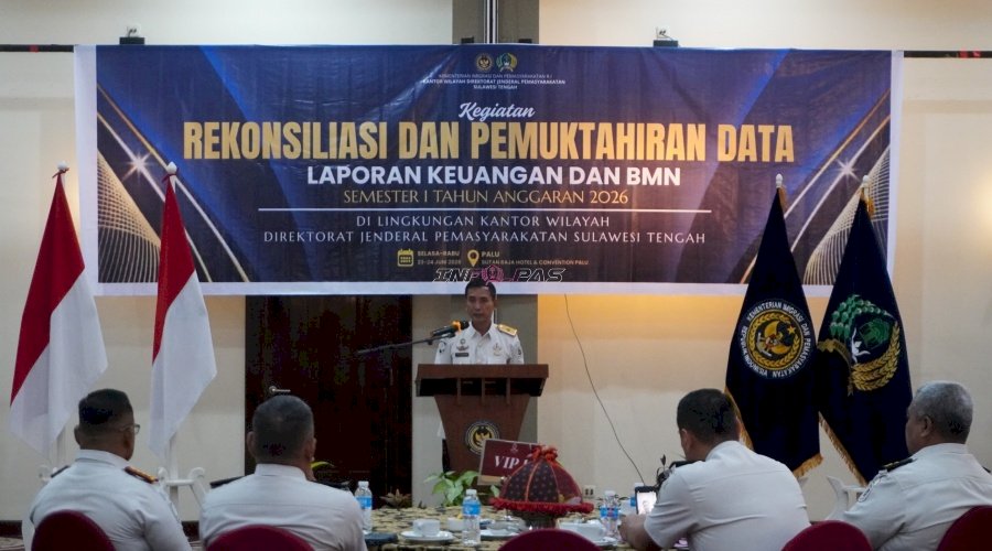 Pacu Akurasi dan Validitas Laporan, Kanwil Ditjenpas Sulteng Gelar Rekonsiliasi Keuangan-BMN