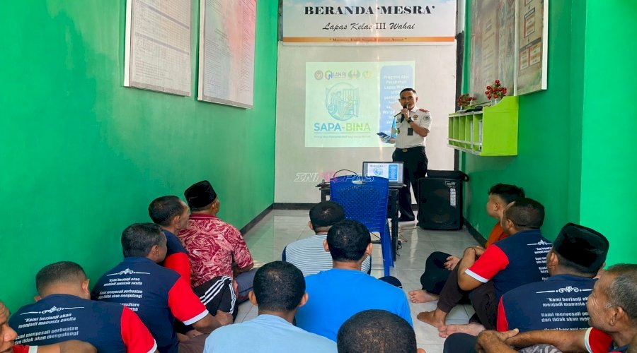 Lapas Wahai Kenalkan Program ‘SAPA-BINA’ bagi Warga Binaan, Wujud Pemenuhan Hak atas Kesehatan