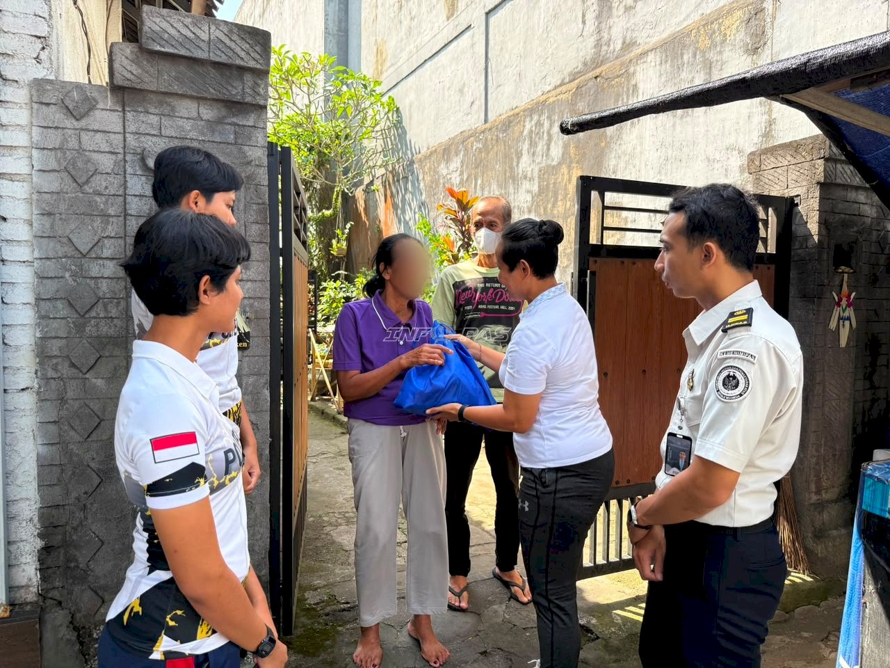 Jalin Silaturahmi dan Tebar Kepedulian, Lapas Tabanan Bagikan Paket Sembako