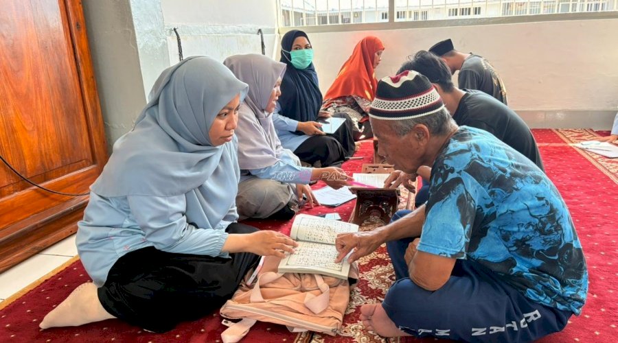 Rutan Majene Gandeng Kemenag Majene Gelar Kelas Iqra bagi Warga Binaan