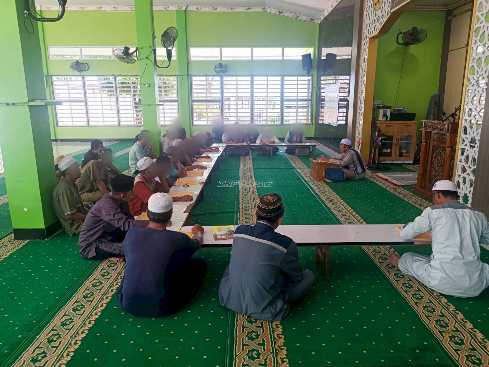 Selawat Dalail Khairat dan Pengajian Fikih Perkuat Pembinaan Lapas Narkotika Karang Intan