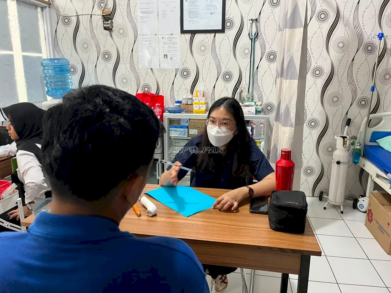 Penuhi Hak Kesehatan, Rutan Rantau Laksanakan Pemeriksaan dan Pengobatan Rutin