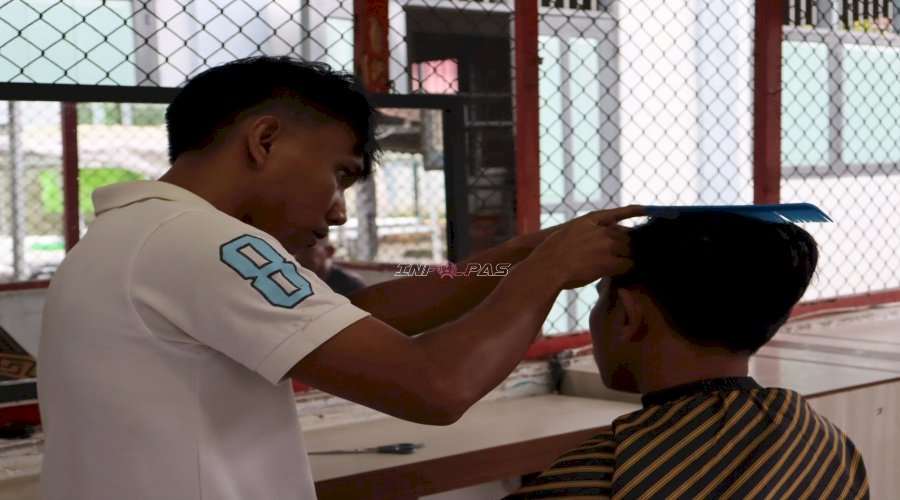 Barbershop Lapas Ambon Dorong Kemandirian dan Pengembangan UMKM Warga Binaan