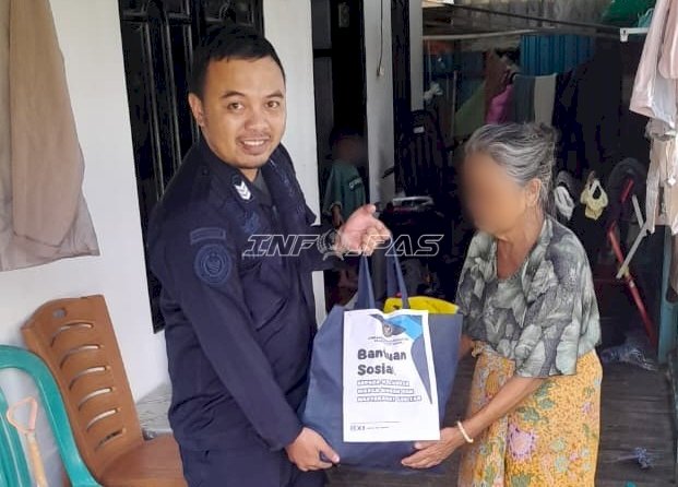 Lapas Kotabaru Salurkan Bantuan Sosial, Hadirkan Manfaat bagi Masyarakat