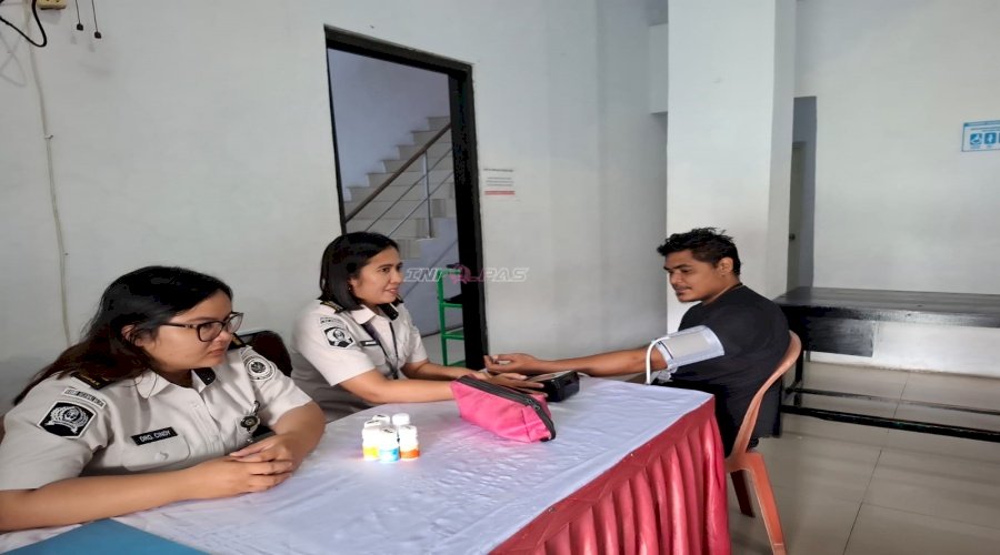 Lapas Perempuan Ambon Berikan Layanan Pemeriksaan Kesehatan Gratis bagi Keluarga Warga Binaan