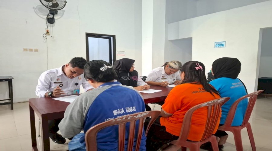 Lapas Perempuan Ambon Fasilitasi Wawancara Penerima Bantuan Hukum oleh Kanwil Kemenkum Maluku