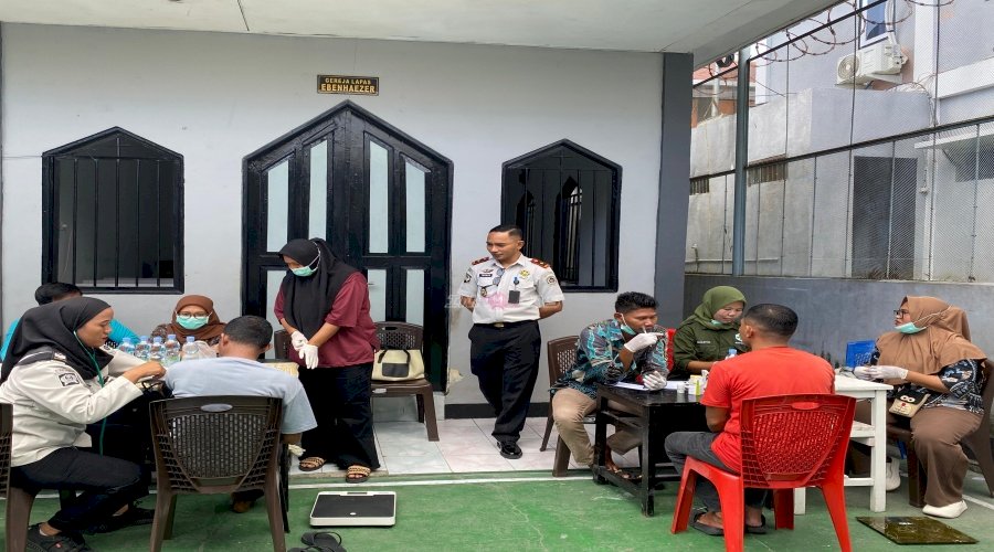 Layanan Kesehatan Proaktif Dimulai, Program SAPA-BINA Sasar Seluruh Warga Binaan Lapas Wahai