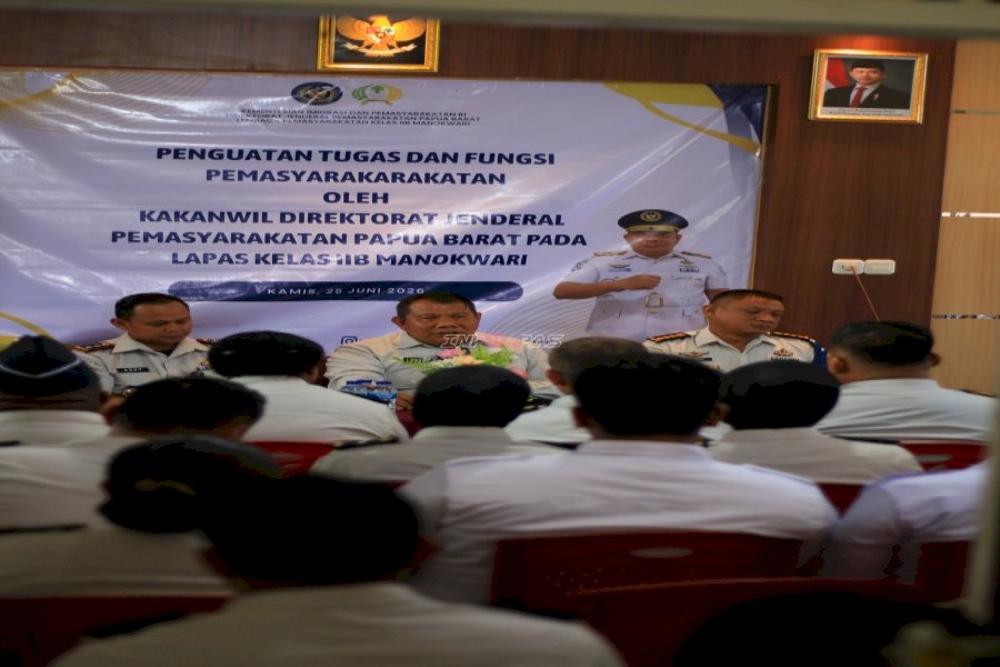 Dari Dapur hingga Klinik, Kakanwil Ditjenpas Papua Barat Pastikan Kualitas Layanan di Lapas Manokwari