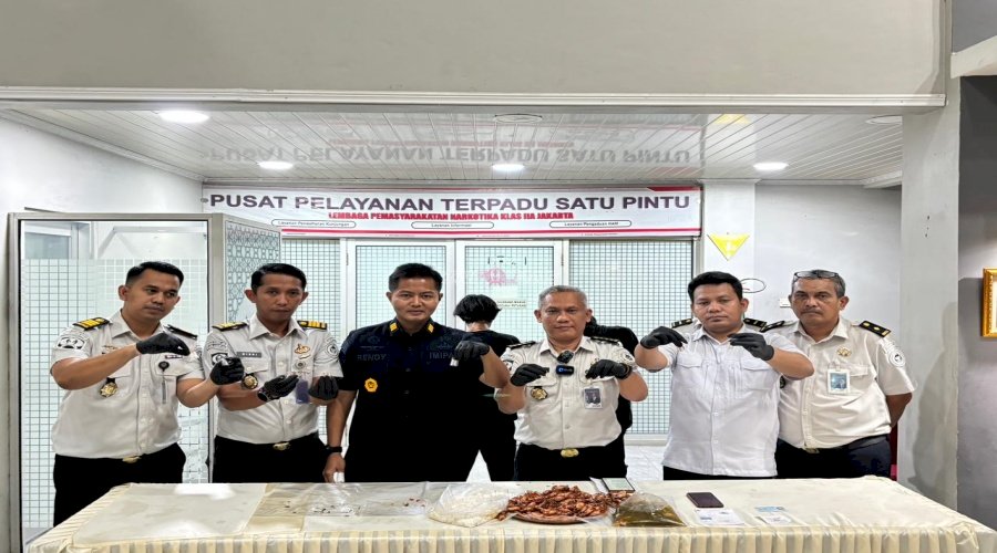 Modus Lauk Cumi Terbongkar, Petugas Lapas Narkotika Jakarta Gagalkan Penyelundupan 12 Paket Sabu 