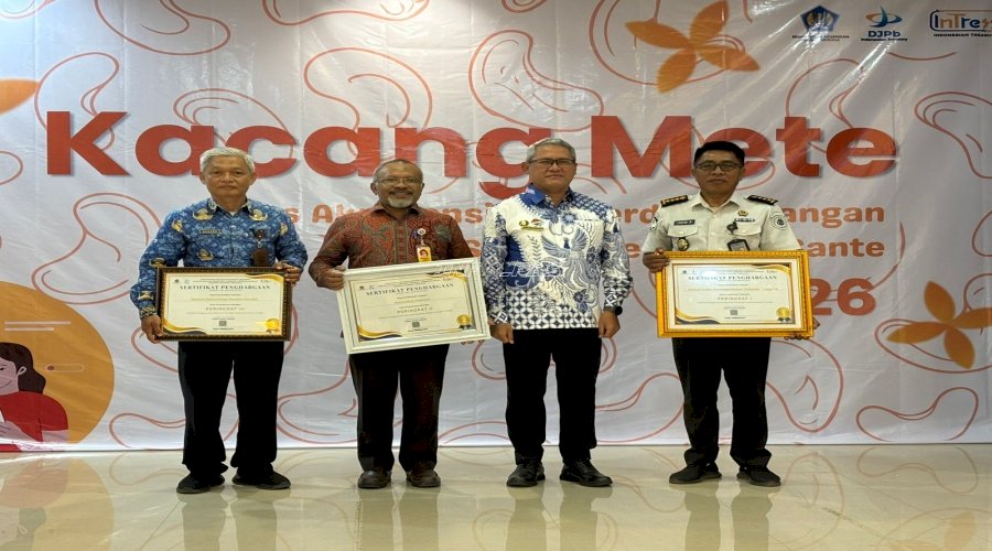 Kanwil Ditjenpas Sultra Raih Penghargaan UAPPA-W Pengguna KKP dengan Nominal Transaksi Terbaik Semester I TA 2026