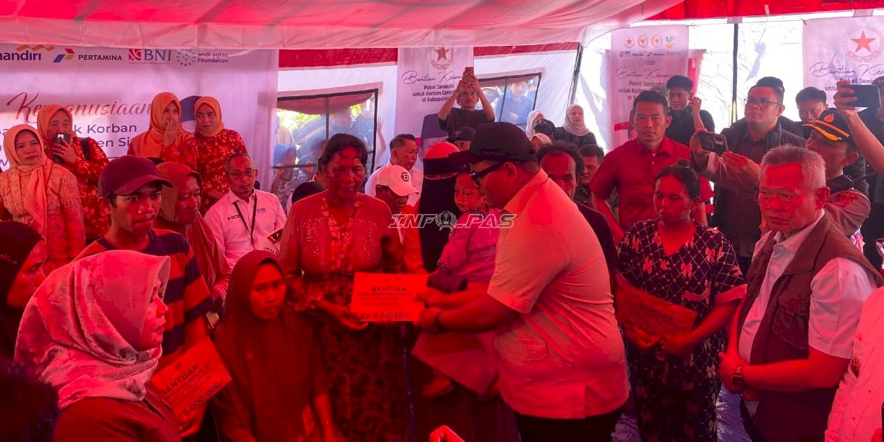 Kakanwil Ditjenpas Sulteng Salurkan Bantuan Kemanusiaan untuk Warga Terdampak Gempa di Kamarora Sigi