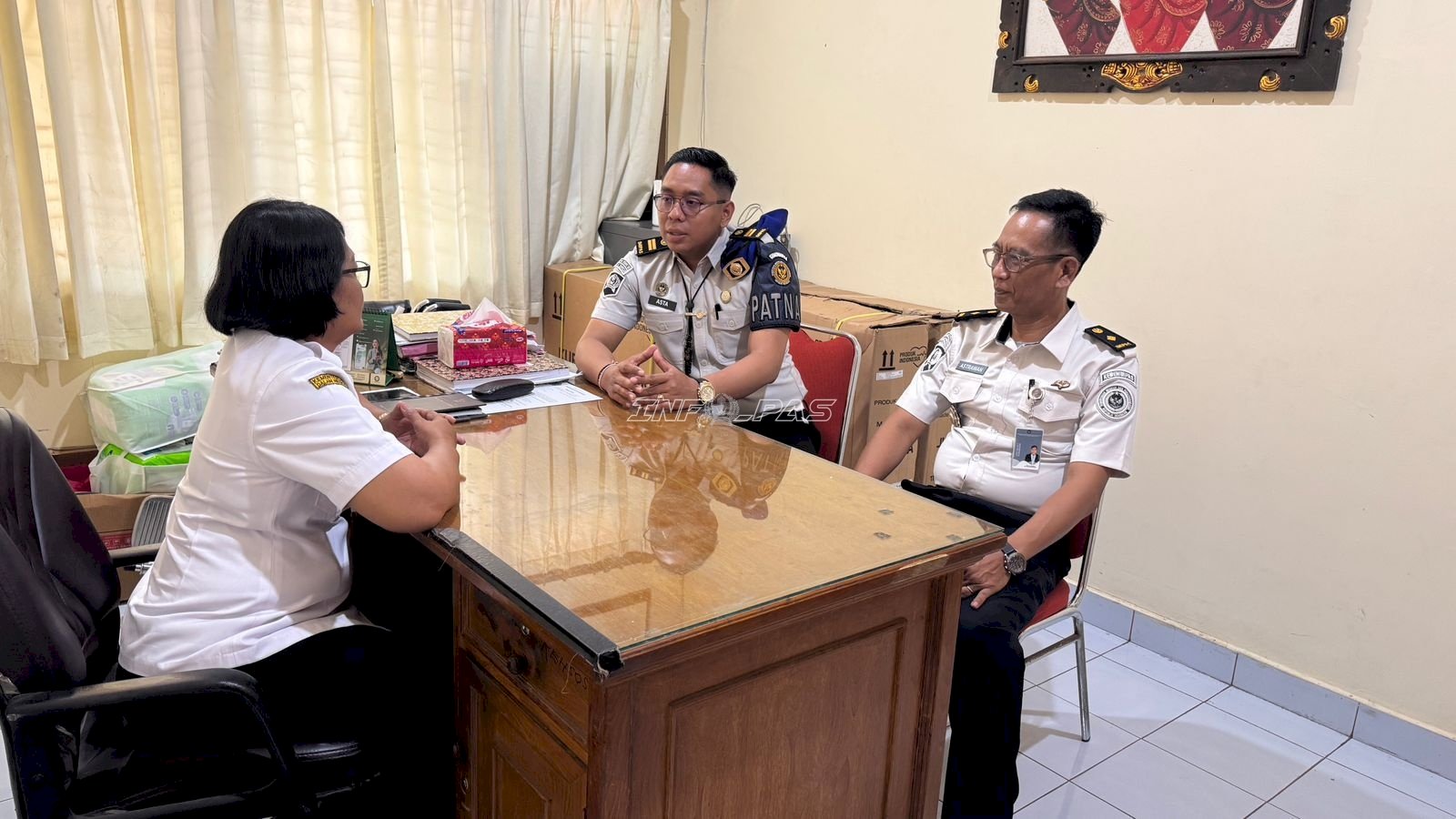 Perkuat Pembimbingan Klien, Bapas Denpasar Jalin Sinergi dengan Dinas Sosial Kota Denpasar