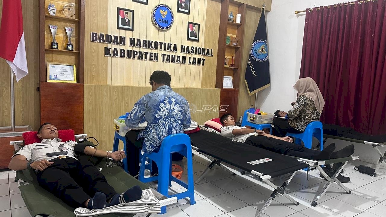 Sambut HANI 2026, Rutan Pelaihari Berpartisipasi dalam Bakti Sosial Donor Darah