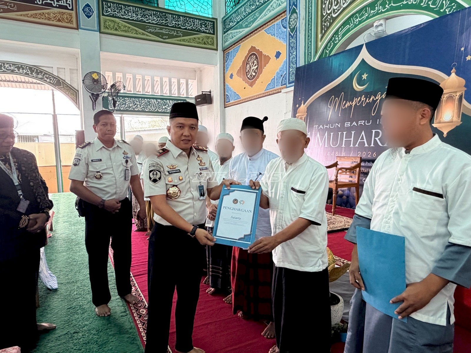 Wisuda Tahfidz Warnai Peringatan 1 Muharam di Lapas Cipinang