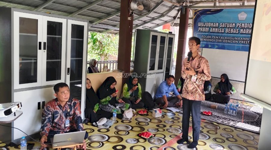 Perkuat Kesadaran Generasi Muda, Lapas Narkotika Karang Intan Sosialisasikan Bahaya Penyalahgunaan Narkotika di PKBM Annisa