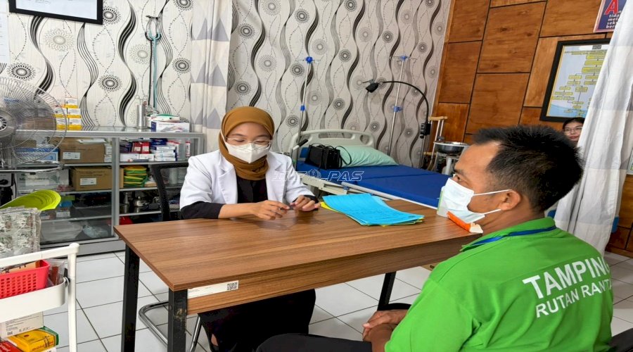 Sinergi dengan Dokter Eksternal, Rutan Rantau Pastikan Pemenuhan Hak Kesehatan Warga Binaan 