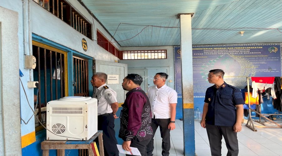 Kanwil Ditjenpas Kalsel Audit Kinerja Rutan Marabahan Jelang Sertijab Karutan