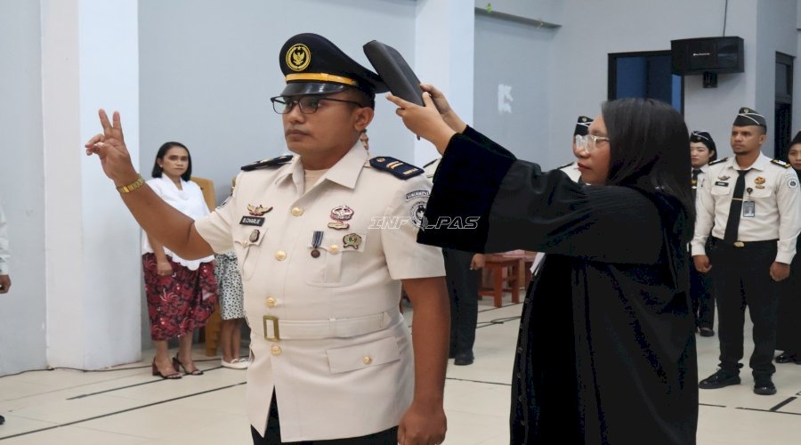 LPKA Ambon Lantik Pejabat Manajerial, Perkuat Tata Kelola dan Kualitas Layanan
