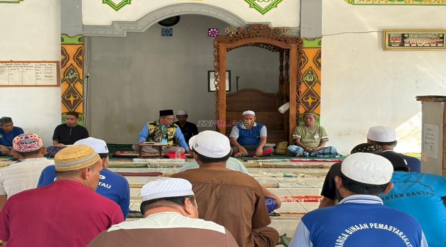 Bersama Kemenag Kab. Tapin, Warga Binaan Rutan Rantau Belajar Ilmu Fiqih
