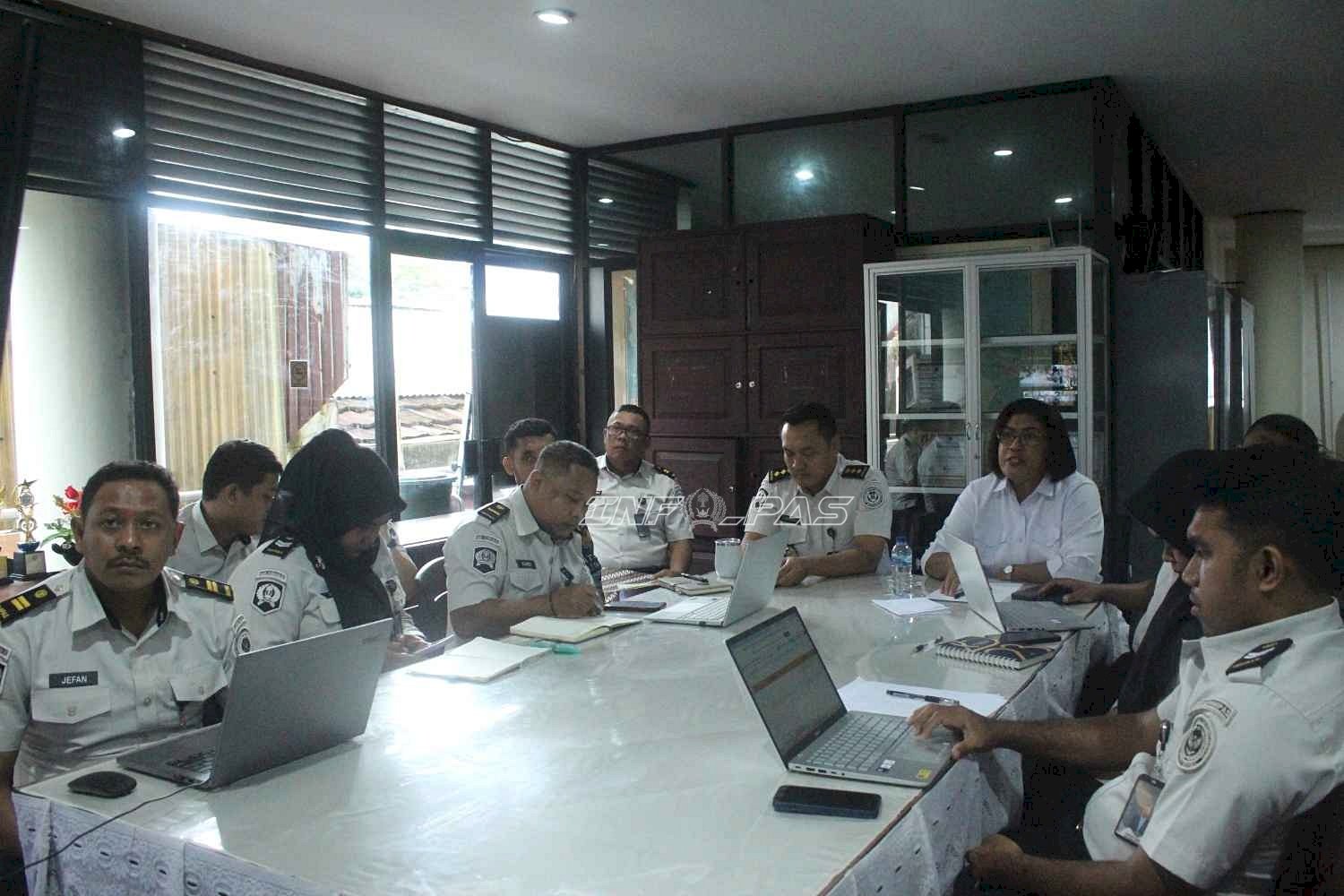 Kanwil Ditjenpas Maluku Perkuat Kualitas Layanan dan Akuntabilitas Menuju WBK