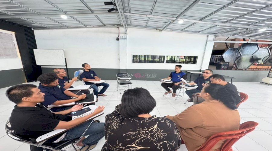 Kebaktian Warga Binaan Nasrani di Lapas Narkotika Karang Intan Jadi Ruang Penguatan Iman