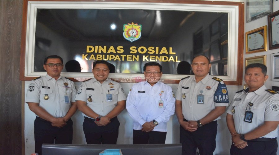 Kolaborasi Pembinaan, Lapas Terbuka Kendal Perkuat Kemitraan dengan Dinsos Kab. Kendal