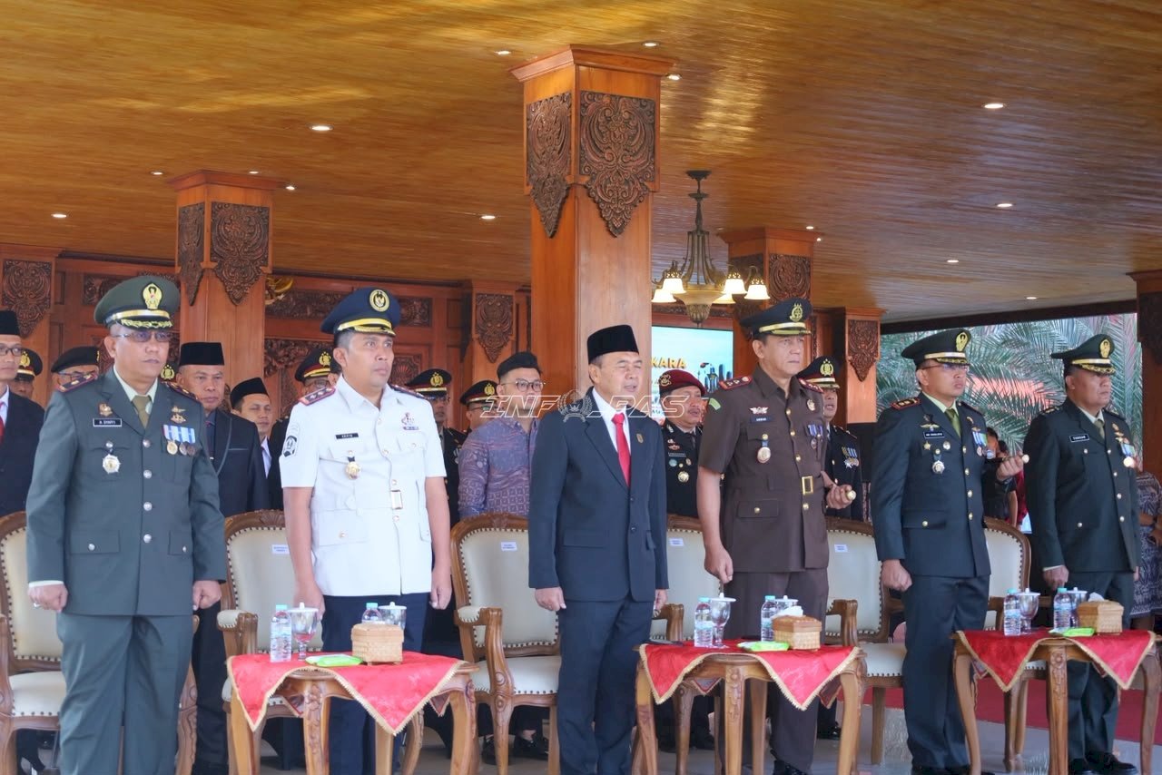 Kalapas Mojokerto Hadiri Hari Bhayangkara, Apresiasi Kolaborasi bersama Polri