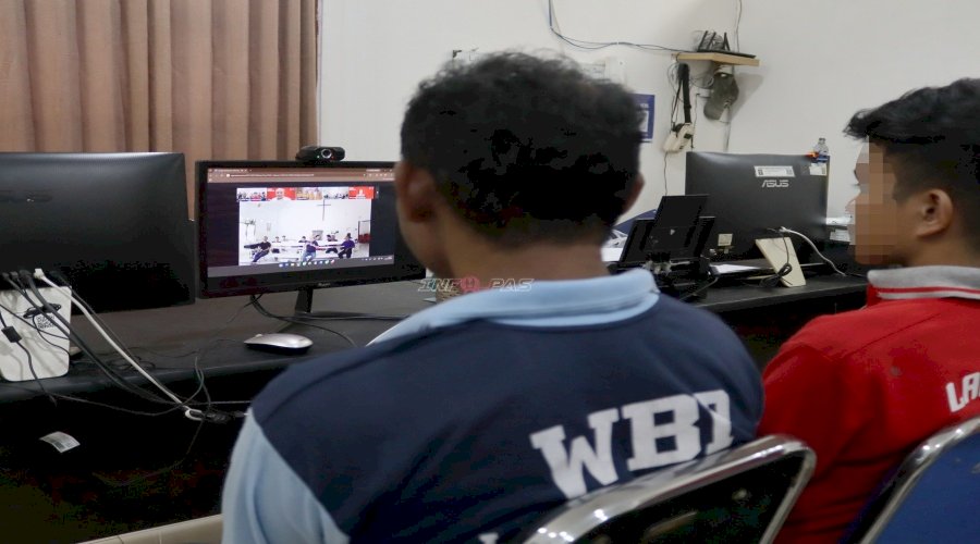 Penuhi Hak Beribadah, Lapas Batulicin Fasilitasi Ibadah Online bagi Warga Binaan Nasrani
