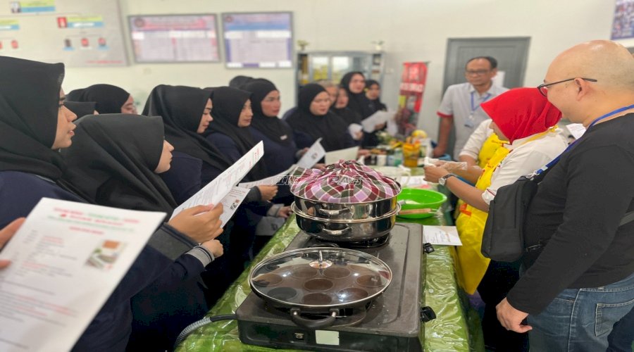Bangun Kemandirian Warga Binaan, Lapas Perempuan Martapura Gandeng PT Sungai Budi Gelar Pelatihan Tata Boga