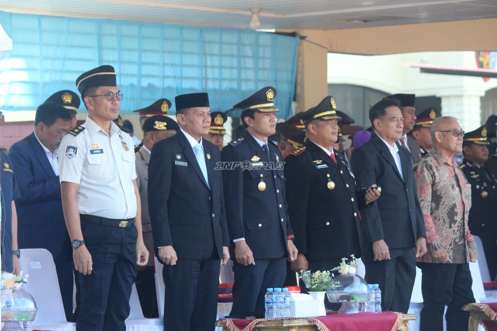 Hadiri HUT Bhayangkara Ke-80, Kakanwil Ditjenpas Sultra Perkuat Kolaborasi dengan Polri