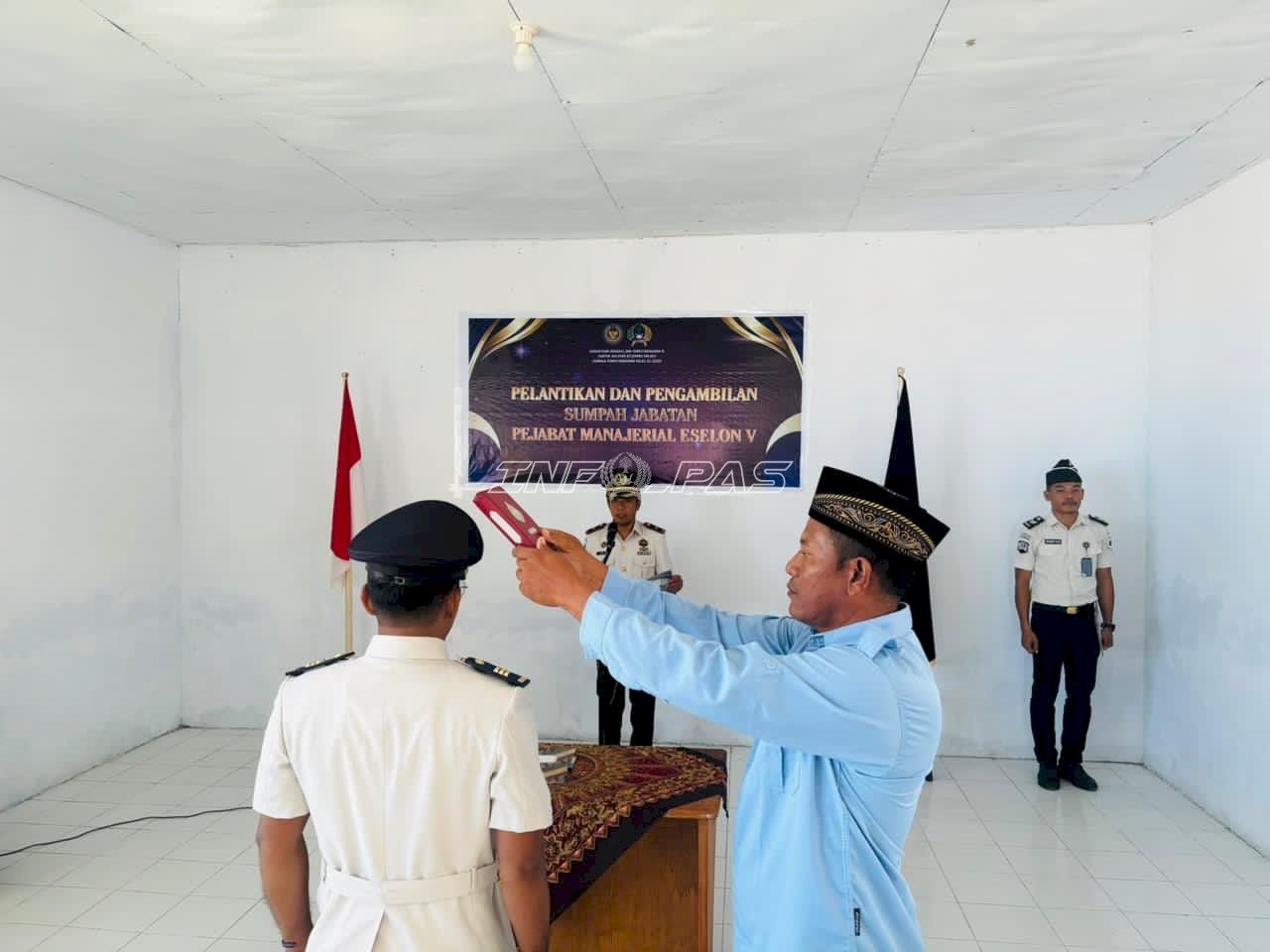 Lantik Kasubsi Pembinaan, Lapas Geser Perkuat Kinerja dan Program Pembinaan