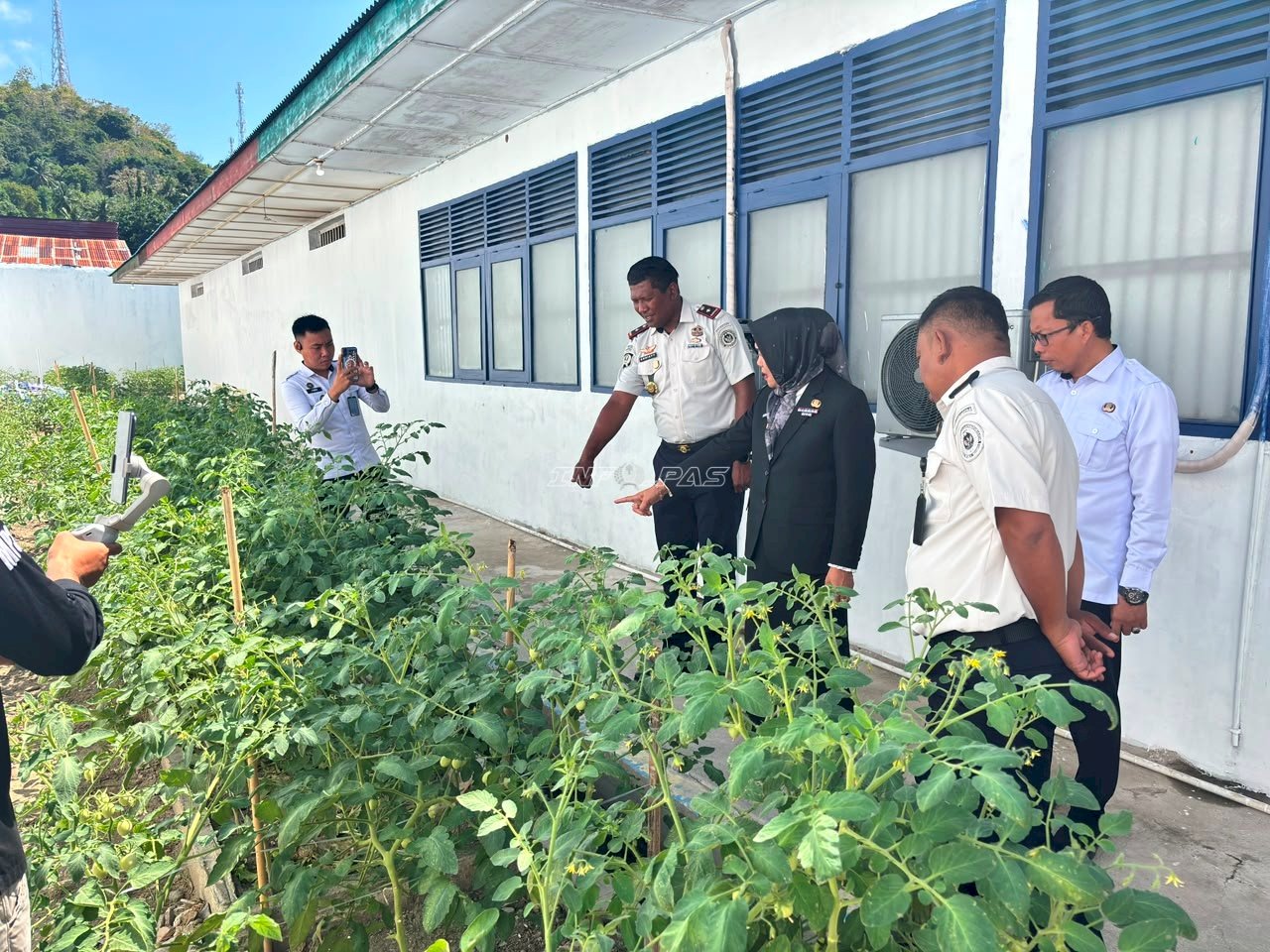 Rutan Majene Tunjukkan Program Pembinaan Kemandirian kepada Wakil Bupati