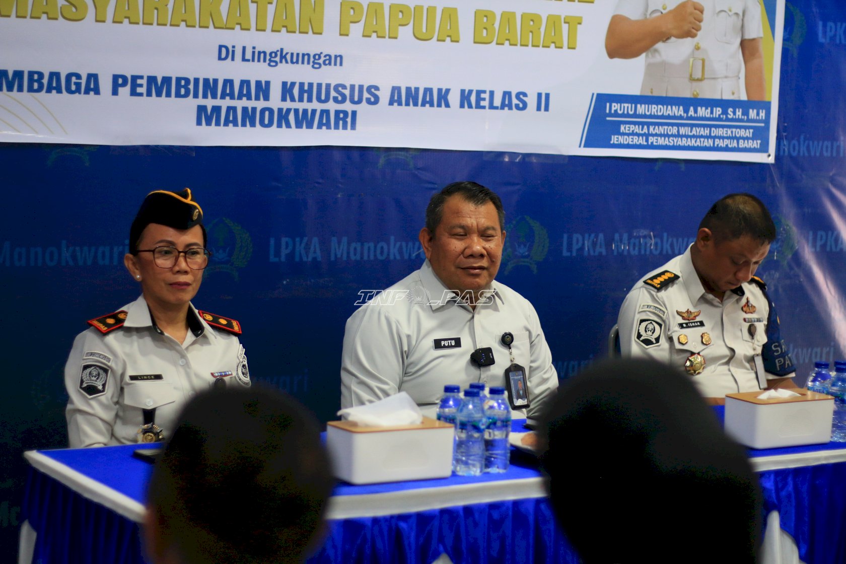 Kunjungi LPKA Manokwari, Kakanwil Ditjenpas Papua Barat Tekankan Perlindungan Hak Anak