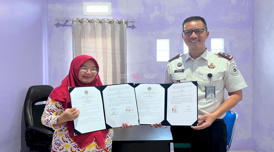 Perkuat Bimbingan Kepribadian Klien, Bapas Pangkalan Bun Perbarui PKS dengan Psikolog Klinis