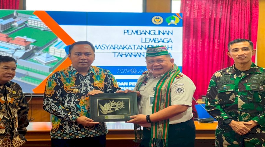 Kanwil Ditjenpas Kaltim Audiensi dengan Pemkab Kutai Barat, Bahas Rencana Pembangunan Lapas