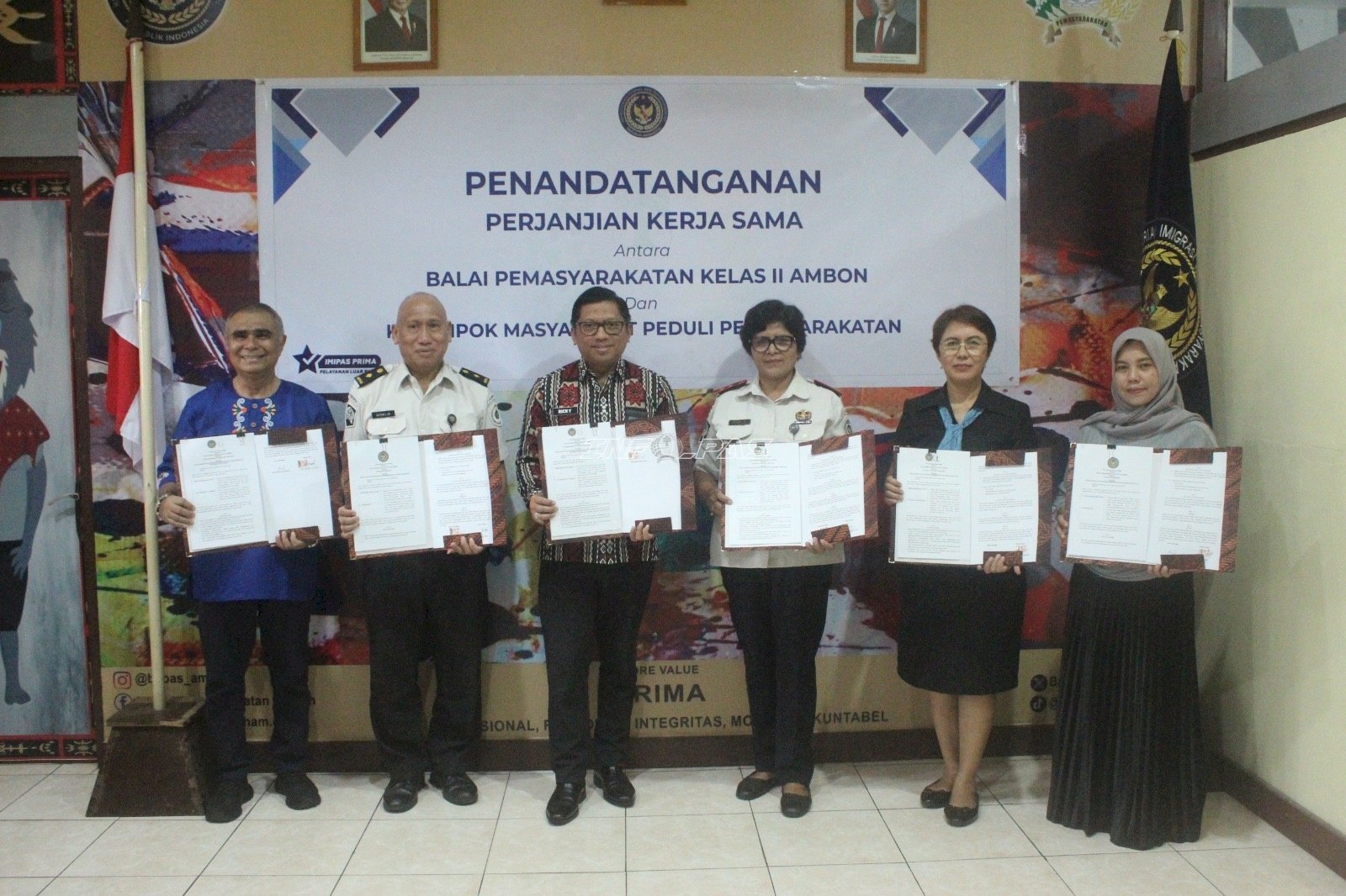 Kanwil Ditjenpas Maluku Dorong Sinergi Bapas dan Pokmas Lipas Perkuat Reintegrasi Sosial