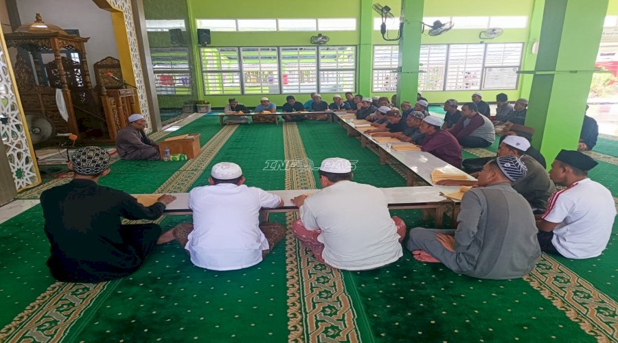 Selawat dan Kajian Fiqih Warnai Pembinaan Warga Binaan Lapas Narkotika Karang Intan