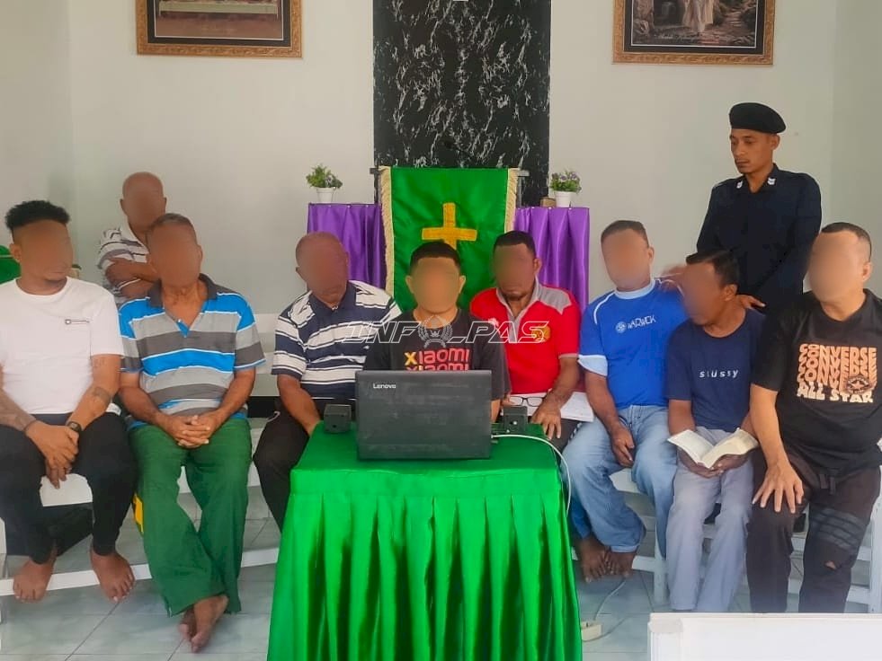 Syukuri Kehidupan, Lapas Wahai Sentuh Jiwa Warga Binaan Lewat Yasinan dan Ibadah Virtual
